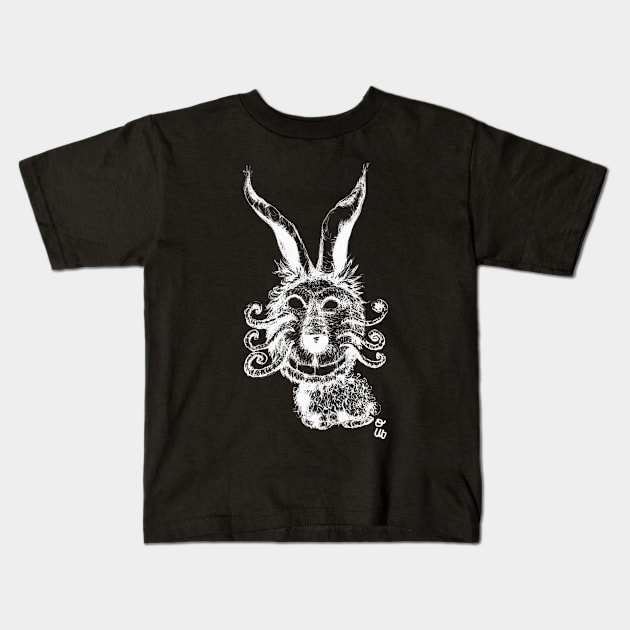 Crazy Bunny Kids T-Shirt by IVNK